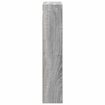 vidaXL Armoire murale de salle de bain Gris Sonoma 40 x 14 x 70 cm