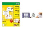 Etui 600 Cartes de Visite Imprimables et Prédécoupées 8 5 X 5 5 cm 200g Blanc SIGEL