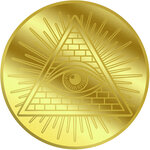 Monnaie EYE OF PROVIDENCE 1/1000 Oz Or 12$ Liberia 2026 (PRÉCOMMANDE)