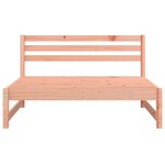 vidaXL Canapé central de jardin 120x80 cm bois massif douglas