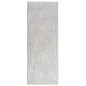 vidaXL Tapis d'intérieur LUGO Crème et gris 80 x 200 cm Polyester