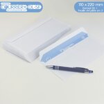 Lot de 1000 Enveloppes blanches DL - gamme Courrier+ (sans fenêtre)