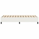 vidaXL Lit à ressorts Crème 100 x 200 cm Tissu en velours côtelé