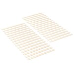vidaXL Latte de lit 32 pc Naturel 90 x 6 x 1 3 cm Pin massif