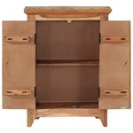 vidaXL Buffet 55x33x75 cm bois massif d'acacia et bois de récupération