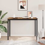 vidaXL Table de salle à manger / Table de repas Bois d'ingénierie