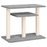 vidaXL Arbres à chat avec plates-formes gris clair 62 5 cm