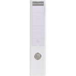 Classeur à levier polypropylène dos de 80mm, blanc EXACOMPTA