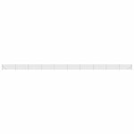 vidaXL Clôture en mailles de chaîne avec bride argenté 1x25 m