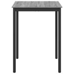 vidaXL Table de salle à manger / Table de repas Bois d'ingénierie