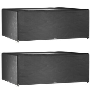 vidaXL Housses de salon de jardin 2 Pièces 16 œillets rectangulaire