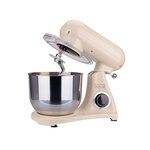 Robot pâtissier multifonction elton beige acier inoxydable 1800w