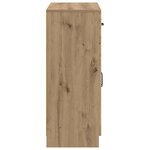 vidaXL Buffet Chêne artisanal 66 x 34 5 x 87 cm Bois d'ingénierie