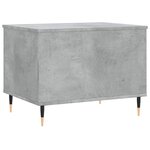 vidaXL Table basse Gris béton 60x44 5x45 cm Bois d'ingénierie
