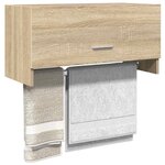 vidaXL Garde-robe chêne sonoma 70x32 5x35 cm bois d'ingénierie