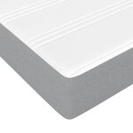 vidaXL Lit avec tiroirs et matelas blanc 120x190 cm bois massif de pin
