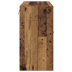 vidaXL Meuble mural Bois ancien 60 x 31 x 60 cm Bois d'ingénierie