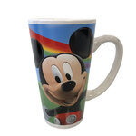 Tasse haute en céramique allongée mickey