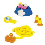 Play-doh - pat' patrouille - chase mission sauvetage avec 5 couleurs - des 3 ans