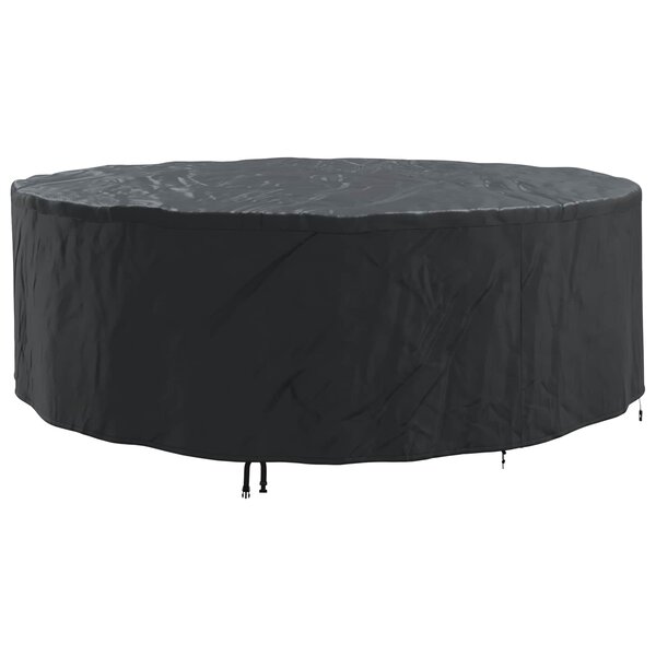 vidaXL Housse pour meubles 279 x 279 x 105 cm Tissu Oxford 210D Rond