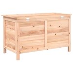 vidaXL Boîte à coussins d'extérieur 99x50x56 5 cm bois de sapin massif