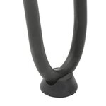 vidaXL Pieds en épingle à cheveux pour table basse 4 pièces Anthracite 30 cm Acier massif
