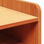 vidaXL Table de chevet avec tiroir Marron cire 38 x 36 x 29 5 cm
