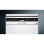 Lave-vaisselle pose libre siemens sr23hw48ke - 9 couverts - moteur induction - largeur 45cm - 46db - blanc