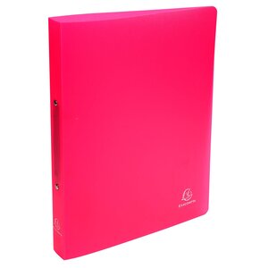 Classeur 2 anneaux 20 mm polypropylène Chromaline - A4 couleurs aléatoires x 20 EXACOMPTA