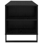 vidaXL Table basse Chêne noir 102 x 44 5 x 50 cm Bois d'ingénierie