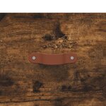 vidaXL Buffet chêne fumé 69 5x34x90 cm bois d'ingénierie
