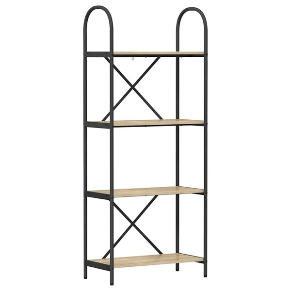 vidaXL Étagère Chêne Sonoma 60 x 30 x 146 cm Bois d'ingénierie