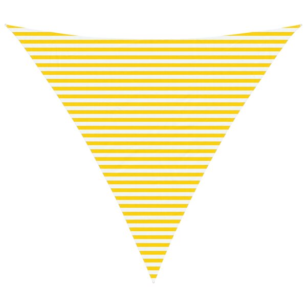 vidaXL Voile d'ombre 6 x 6 x 6 m 100   polyester Oxford Triangulaire