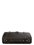 Cartable homme Premium vintage en cuir - KATANA - 3 soufflets - 39.5 cm - 31039-Chocolat
