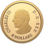 Pièce de monnaie en Or 8 Dollars g 1.58 (1/20 oz) Millésime 2026 LUCKY DRAGON 1/20