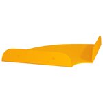 vidaXL Étagère flottante 4 Pièces Jaune moutarde 15 x 15 x 2 cm