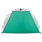 vidaXL Tente de plage 2 personnes libération rapide imperméable