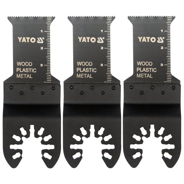 Yato ensemble de lames de scie en plongée 3 pièces