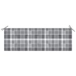 vidaXL Banc de jardin 3 places avec coussin 150 cm Bois d'eucalyptus