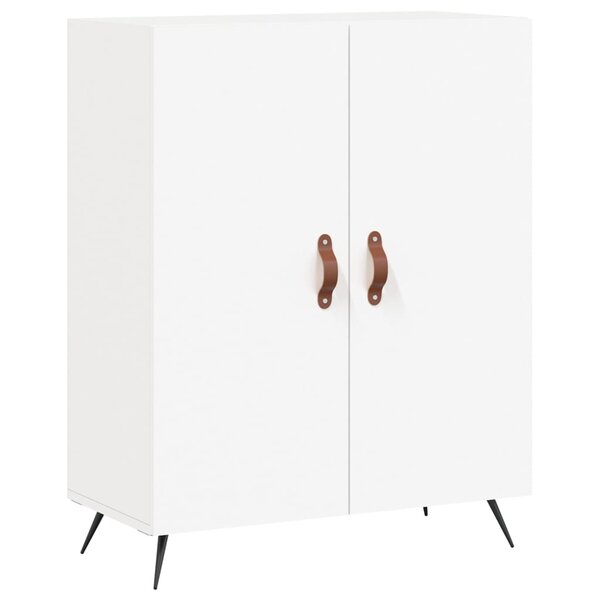 vidaXL Buffet blanc 69 5x34x90 cm bois d'ingénierie