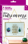 Cadre En Verre Rectangle A Suspendre 180X130X7mm