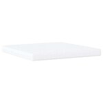 vidaXL Lit avec matelas Hanko vert foncé 200x200 cm velours