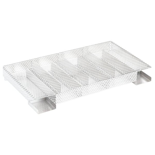 vidaXL Générateur de fumée froide 8 chambres 35 cm acier inoxydable