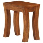 vidaXL Table gigogne 3 Pièces Bois massif d'acacia 50x35x50 cm Marron