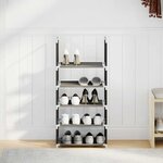 vidaXL Étagère à chaussures 5 niveaux 44x28x94 cm tissu non-tissé