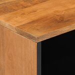 vidaXL Table de chevet 50x33x62 cm bois de manguier massif