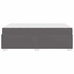 vidaXL Cadre de lit Gris 120 x 200 cm Faux cuir