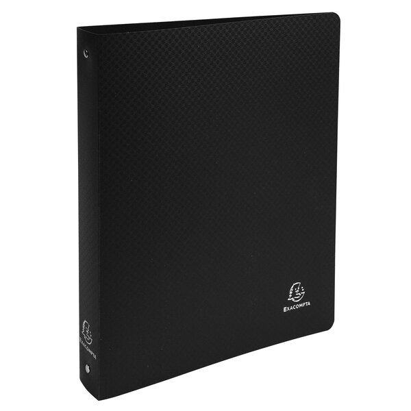 Classeur 4 Anneaux 30mm Polypropylène Opak - A4 Maxi - Noir - X 20 - Exacompta