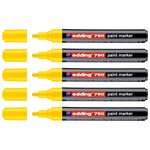 Marqueur Peinture 790 Jaune Pointe Ronde 2-3 mm x 5 EDDING