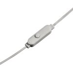 Ecouteurs stéréo intra-auriculaires 'EAR 3005' avec microphone, gris THOMSON